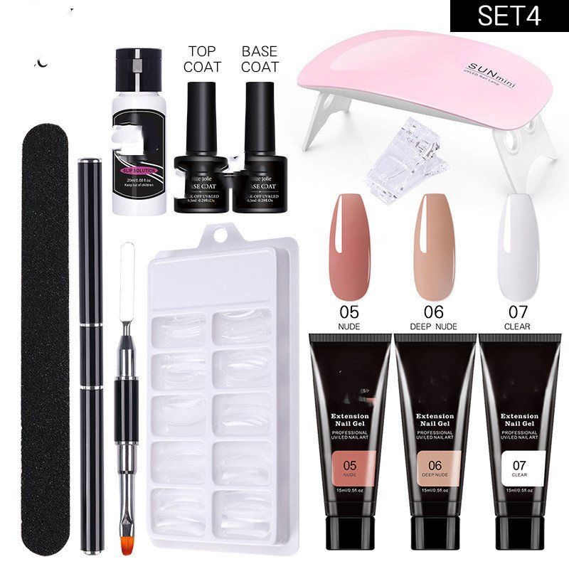 9d3eca2e-7d29-41e4-ae42-12ac94f2faa0.jpg 15ml Nail Art Extended Glue Set Phototherapy Gel - Image 4