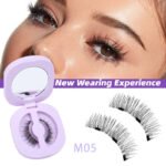 Glue-free Natural Portable Magnetic False Eyelashes - Image 4