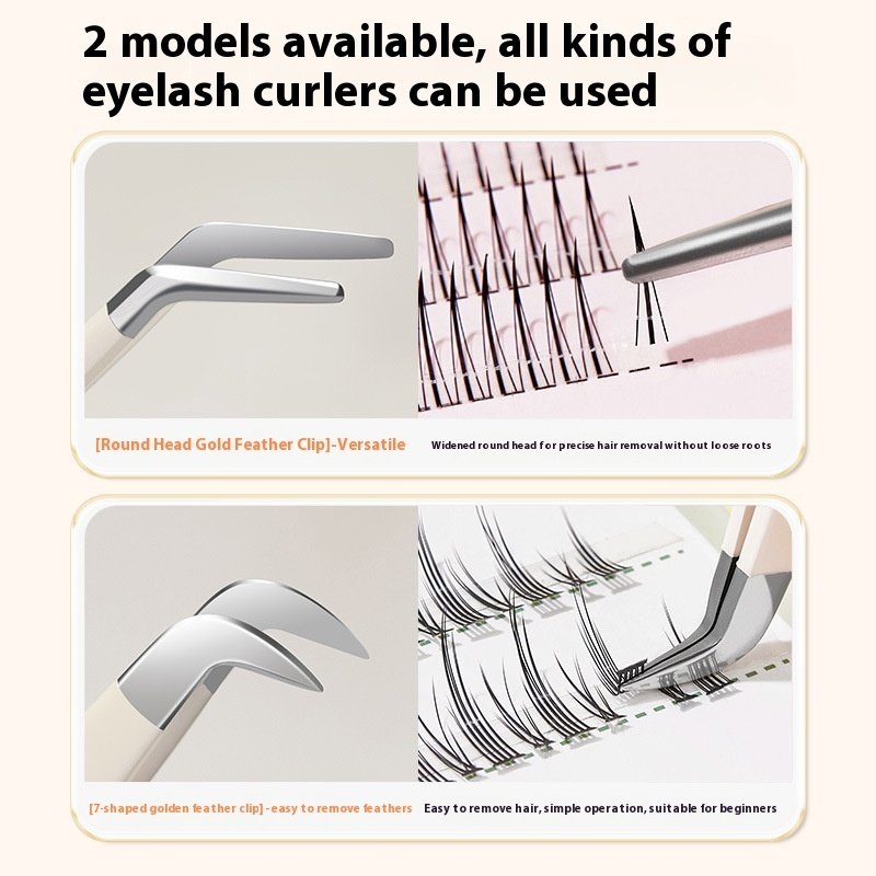 b211cfd8-4ada-4191-a2e7-e59e1fab225c_trans.jpeg Round Head Jinyu 7-shaped Grafting Eyelash Tweezers - Image 4