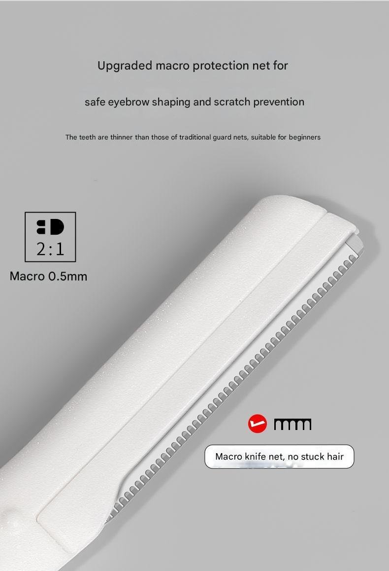 b22ec89f-cb7b-4983-bc95-9024dc44734c.jpg Eyebrow Trimmer Eyebrow Trimming Tool Set Macro Safety Type Beginner Men's And Women's Special Eyebrow Razor - Image 3