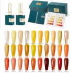 Yellow Nail Oil Gel New Whitening Nail Shop Special Set - Image 2