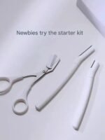 Eyebrow Trimmer Eyebrow Trimming Tool Set Macro Safety Type Beginner Men's And Women's Special Eyebrow Razor - Image 2