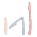 Three-color Foldable Eyebrow Trimmer  With Net Beauty Supplies - Image 3