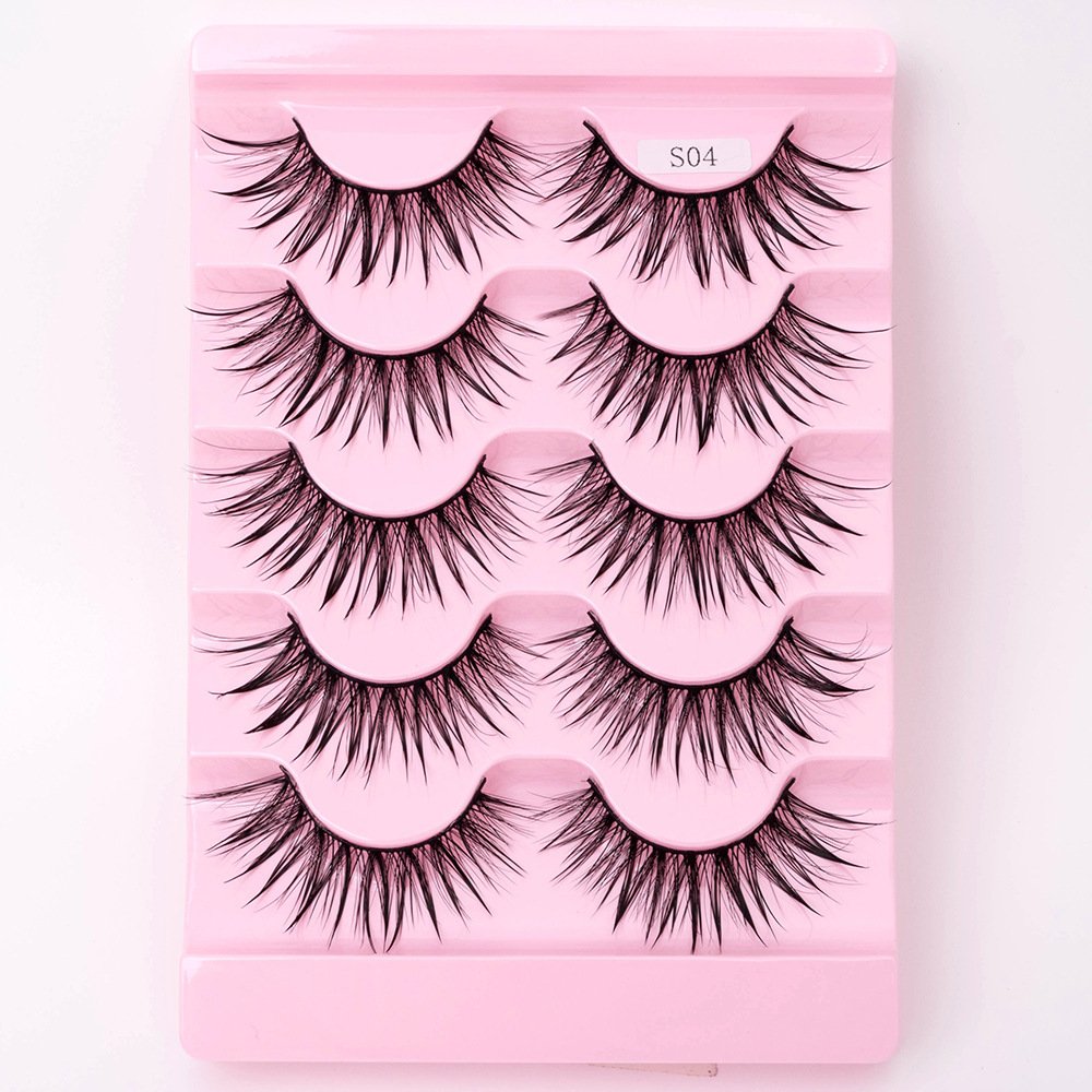 dc2f78c4-f213-4be4-b873-45ad4ffdc3b9.jpg Natural 3D Dramatic Fairy Clusters Manga Lashes Fake Eyelashes - Image 4