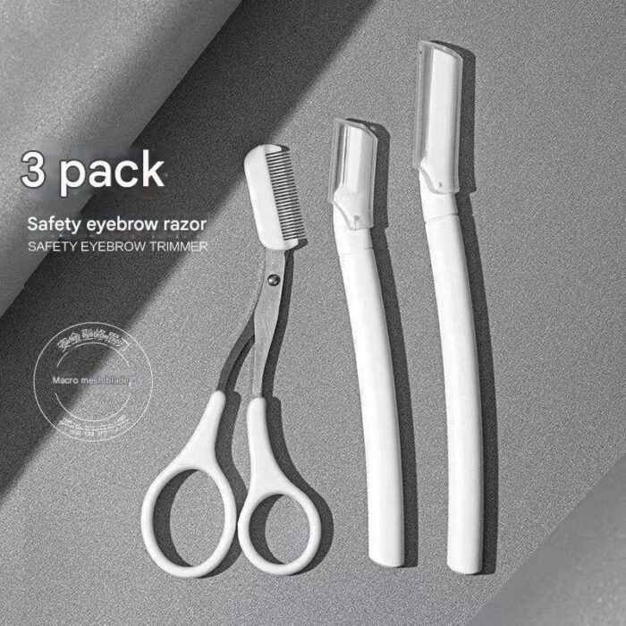 Eyebrow Trimmer Eyebrow Trimming Tool Set Macro Safety Type Beginner Men's And Women's Special Eyebrow Razor - Image 1