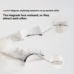 Magnetic False Eyelashes One-pair Package Natural - Image 5