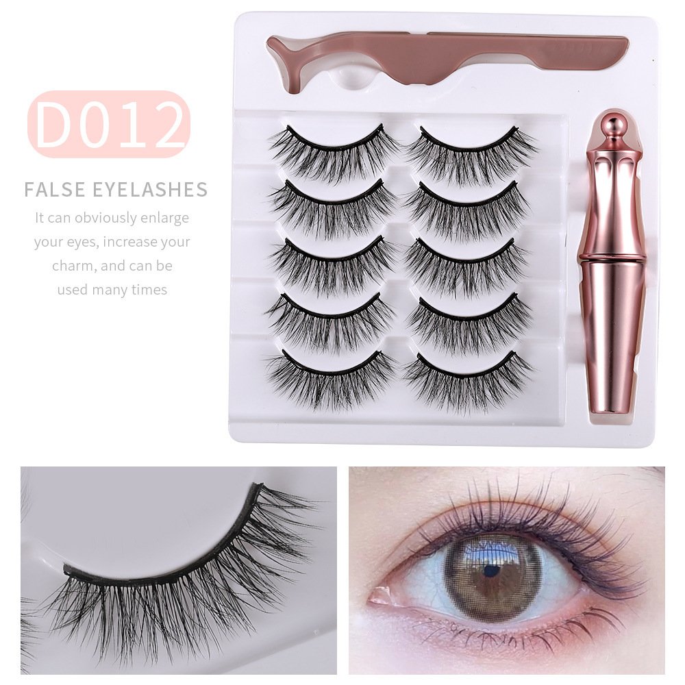 fdf74f94-ac5a-437d-a30b-7be1656301a5.jpg Mink Eyelashes Magnetic Eyelashes 5 Pairs Of Magnets - Image 3